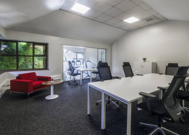 Inside Nairobi Garage: A Look At Kenya’s Changing Workspaces Private Office Setting At Nairobi Garage-Karen. Photo/ Nairobi Garage