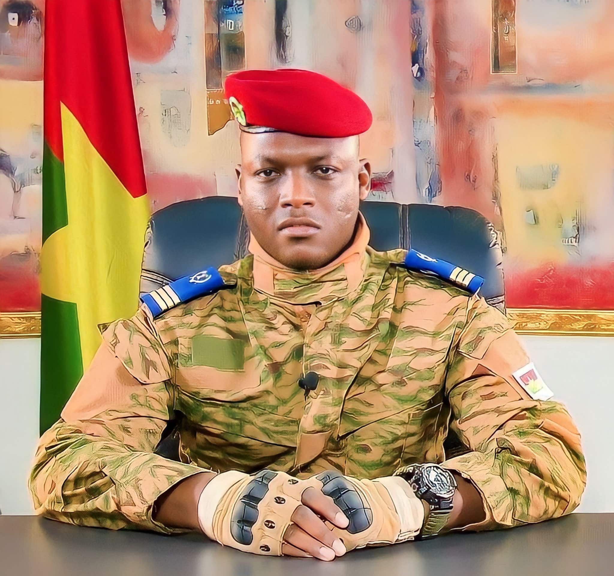 Burkina Faso President Ibrahim Traore. Photo: Capitaine Ibrahim Traoré