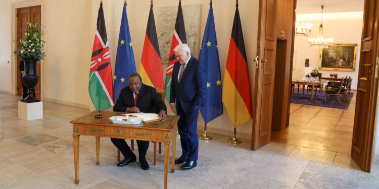 Uhuru Kenyatta'S Tour In Europe Sparks Wild Speculations Uhuru In Germany.photo/X