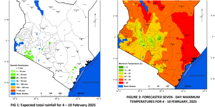 Kenya Met Lists Nairobi &Amp; Other Regions To Receive Rains This Week Kenya Met Lists Nairobi &Amp; Other Regions To Receive Rains This Week