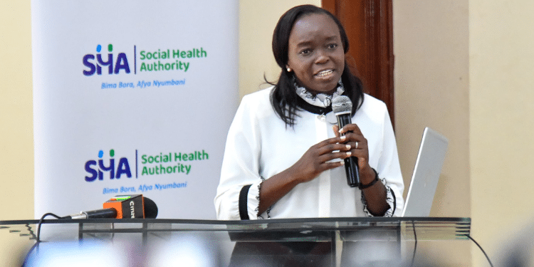 Uncertainty For Nhif Employees As Sha Drops More Than Half Of Them Health Cabinet Secretary Dr Deborah Mlongo Barasa At A Past Meeting Ahead Of Sha Rollout. Photo/Dr Deborah Mlongo Barasa X.....nhif. Private Hospitals