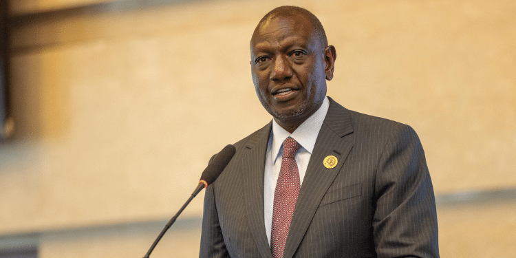President William Ruto In Addis Ababa. 