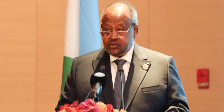 President Of Djibouti, Ismail Omar Guelleh, During A Past Event. Photo/ Ismail Omar Guelleh X.