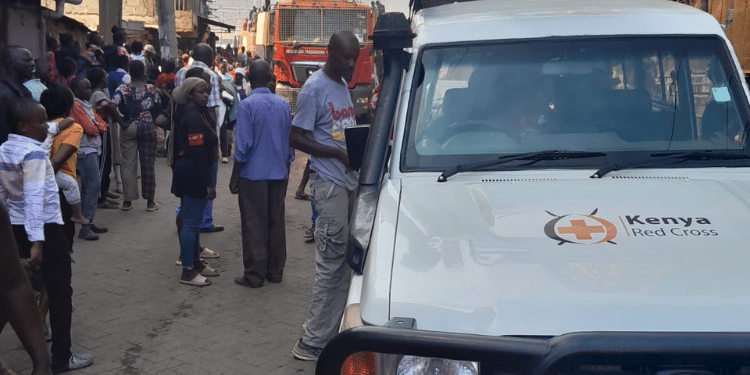 Fire Burns Several Schools, Businesses In Nairobi Estate Fire Affects Several Businesses And 2 Schools In Kariobangi