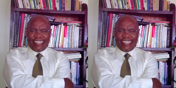 Veteran Journalist And Former Ktn News Anchor Njoroge Mwaura .