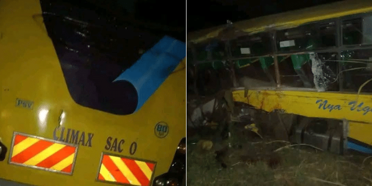 Several Dead In Ruaka Matatu Accident Matatu Near Two Rivers