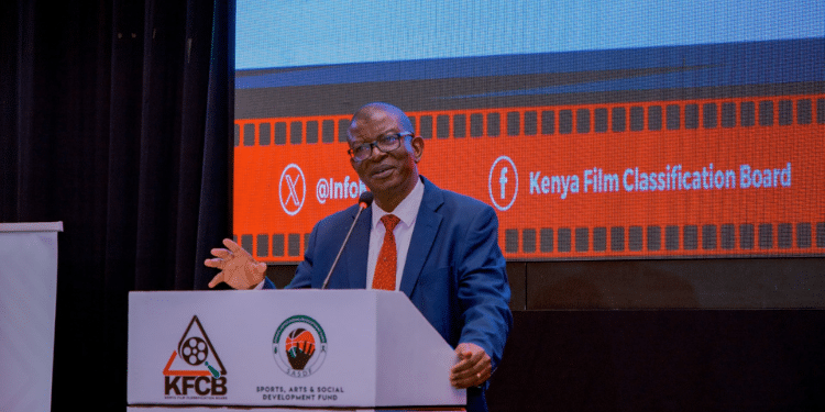 Acting Kfcb Ceo Paskal Opiyo During An Event On December 9, 2024. Photo/Kfcb. Kenya Film Classification Board