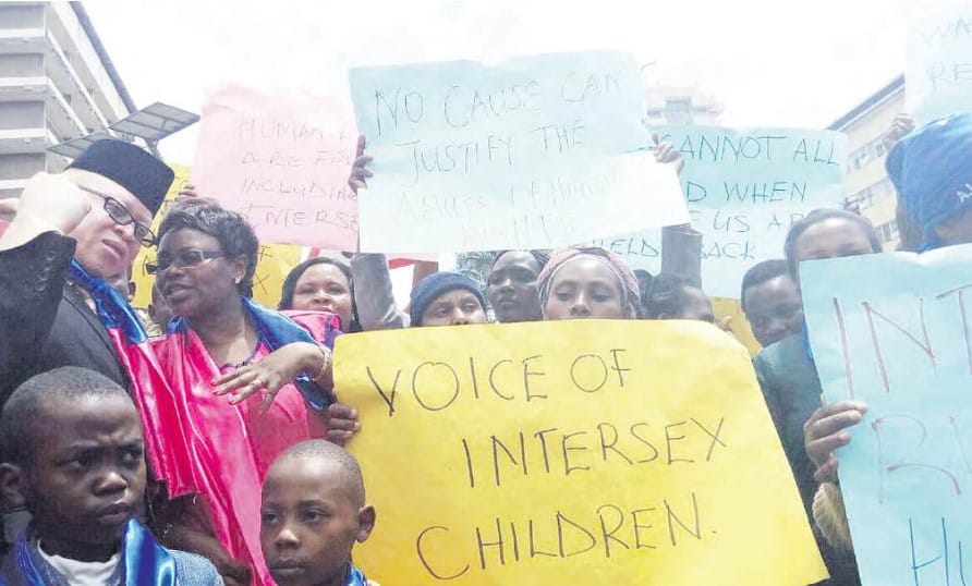 Govt Grants Recognition To Intersex Persons As Third Gender Protesters March To Celebrate International Awareness Day Of Intersex Persons /File