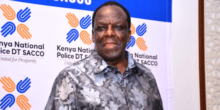 Cooperatives Cs Wycliffe Opranya During The National Police Dt Sacco Annual Delegates Training In Mombasa On January 10, 2024. 