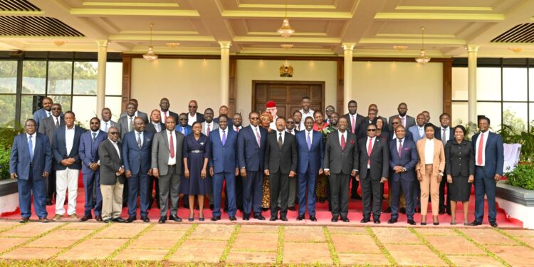 President William Ruto After A Meeting With Leaders From Western Kenya On March 26, 2025. Photo/Pcs. Sabina Chege
