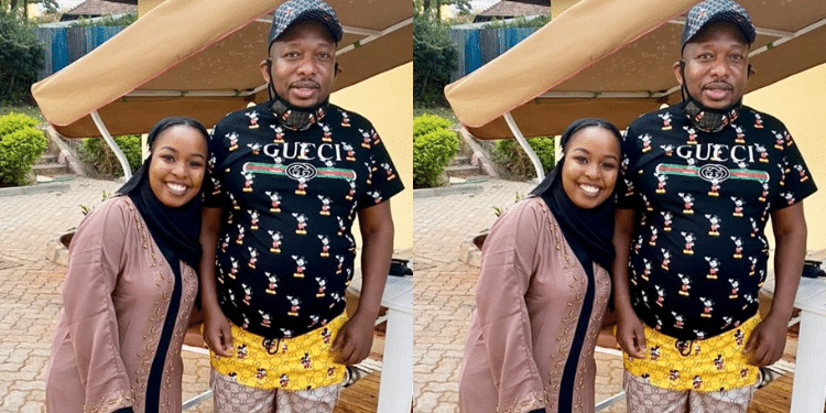 Mike Sonko With His Daughter Saumu Mbuvi. Photo/Saumu Ig