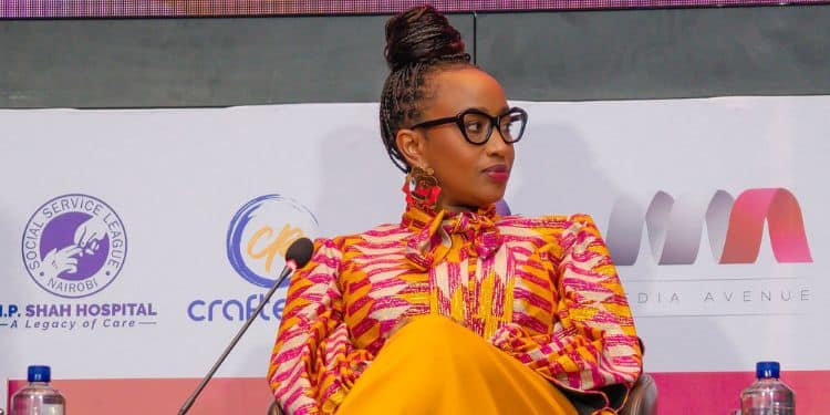 Media Personality Janet Mbugua At The What Women Want Summit 2025. 