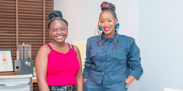 Media Personality Janet Mbugua And The Kenya Times Journalist Joy Kwama At The What Women Want Summit 2025.