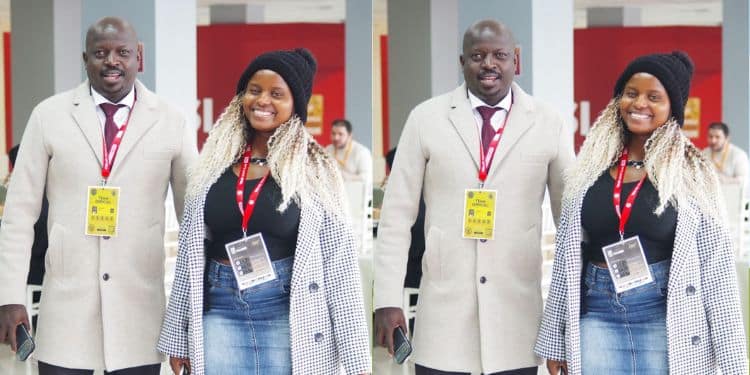 Elected Kenya Judo Federation (Kjf) Communications Director Mercy Masai And Her Boss In Europe.
