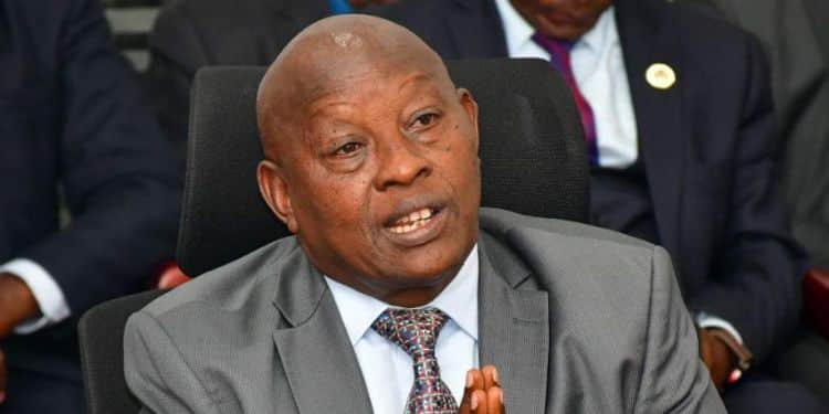 Nyeri County Governor Mwalimu Mutahi Kahiga.