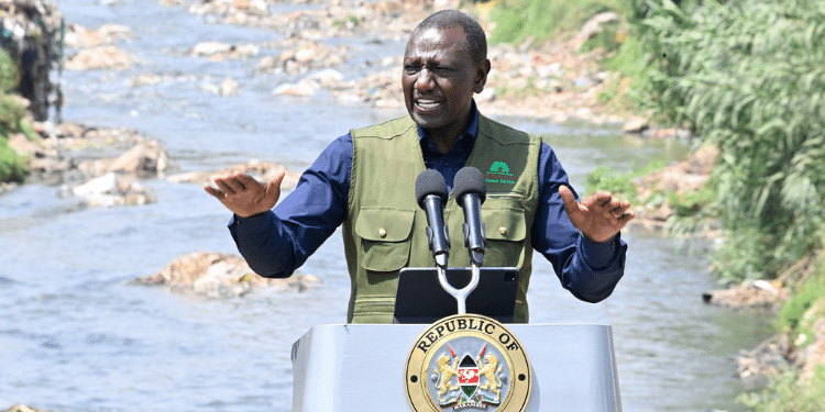 Govt To Roll Out More Jobs With Ksh500 Daily Pay President William Ruto Speaking During The Launch Of The Climate Worx Mtaani Initiative On September 12, 2025. Photo/Pcs.