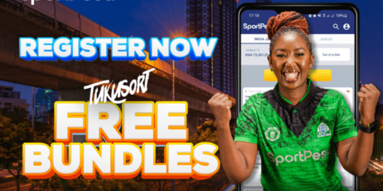 Sportpesa Has Launched A Free Data Campaign To Reward New Customers. Photo/ Sportpesa.