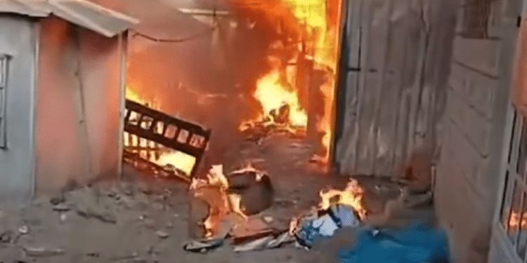 Four Feared Dead As Police Clash With Protestors In Majengo Protests Erupt Along Shauri Moyo Police Station