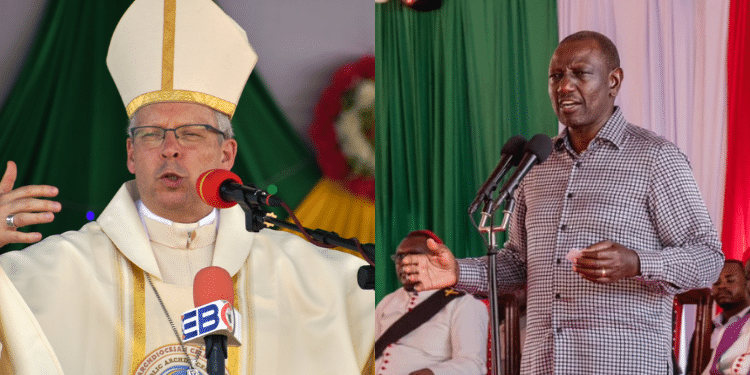 Ruto Criticized By Hubertus Matheus For Publicizing Offering