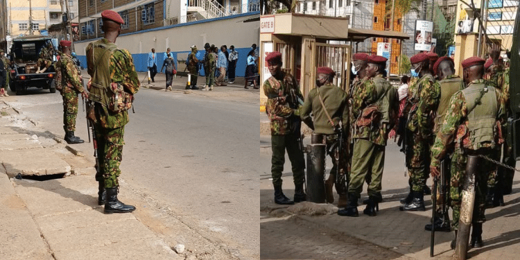 Jesus Winner Ministry Worshippers Rewarded With 5,000 Jobs To South Korea Heavy Police Presence Guards Jesus Winner Ministry In Roysambu On Sunday, Marcch 9, 2025. Photo/Ugc. Bishop Edward Mwai