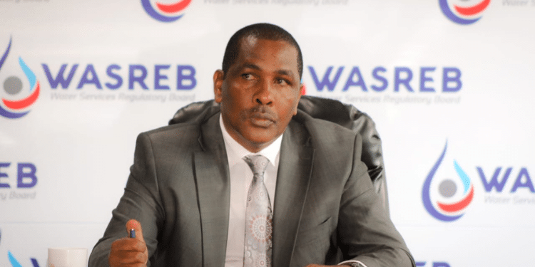 Wasreb Acting Ceo Richard Cheruiyot During A Meeting With The Water And Sanitation Providers Association (Waspa) On March 13, 2025. Photo/Wasreb.