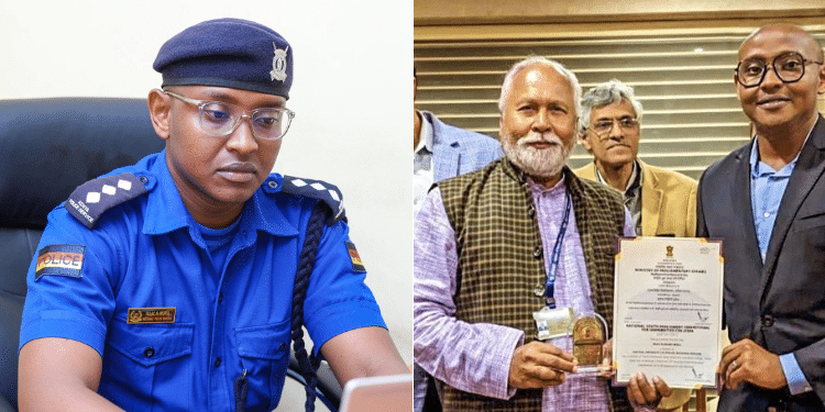 Kenyan Cop Makes History In Indian University After Topping Masters Class
