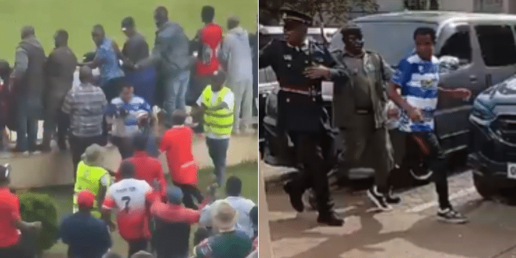 Mp Peter Salasya Beaten &Amp; Forced Out Of Nyayo Stadium