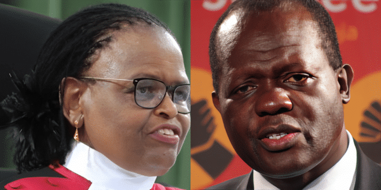 Koome Warns Tuju Against Mentioning Property Case On Media