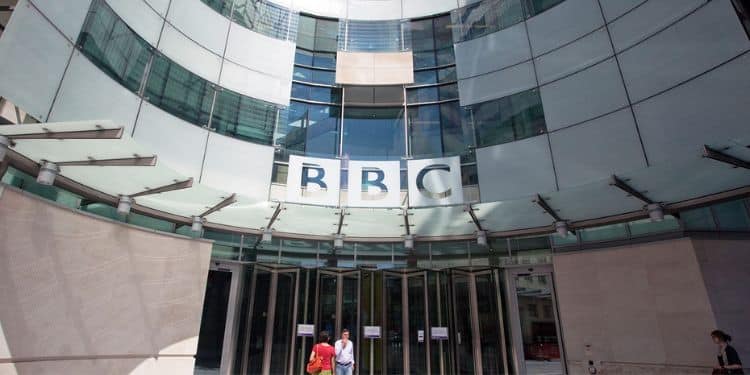 Bbc Broadcasting House, London. 