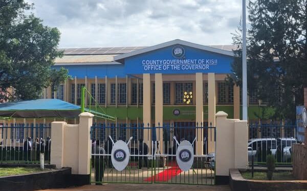 The Office Of Kisii County Governor Simba Arati. Photo/Ugc.
