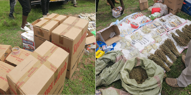 Nacada Seizes Bhang, Illicit Liquor &Amp; Cash Safes In Bondo