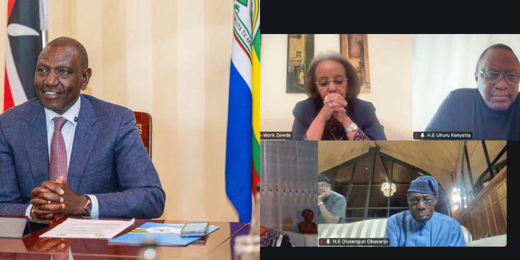 Ruto, Uhuru Hold Virtual Meeting On Drc Conflict