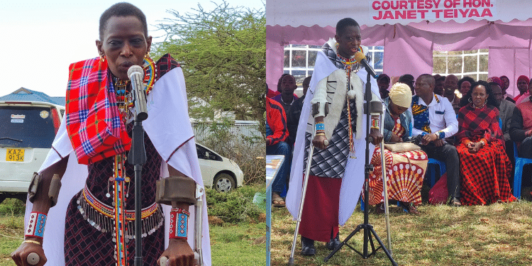 Former Kajiado County Woman Representative Janet Marania Teyiaa Photo/ Janet Marania Teyiaa