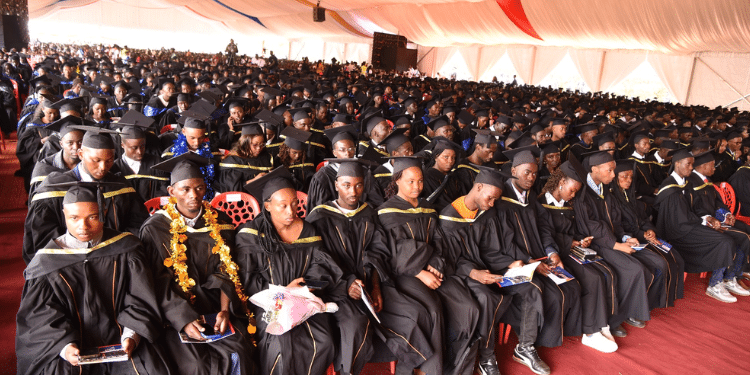 Graduating Students At Machakos University Photo/ Machakos University