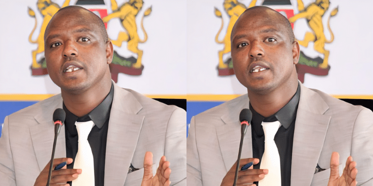 James Galgalo Appearing Before Iebc Panel Photo/ Iebc