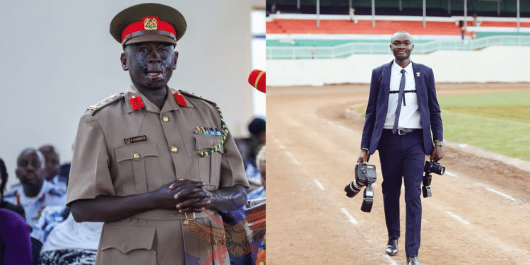 A Collage Of Frankford Karanja Mogire And Kdf Officer Colonel Kasaine Ole Kuruta Who Survided The Plane Crash That Killed Gen Ogolla Photo/Kdf