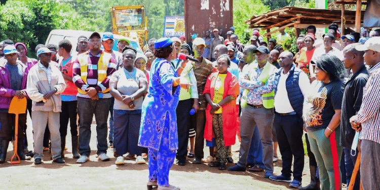 Githunguri Mp Gathoni Wamuchomba In A Past Event. Photo/Wamuchomba X.