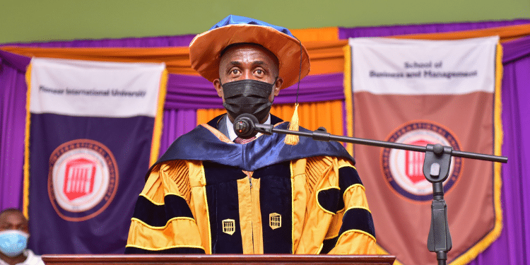 Pioneer International University: Courses Offered, Fees Location, And Campuses Pioneer University Vice Chancellor Gideon Maina Photo/Piu