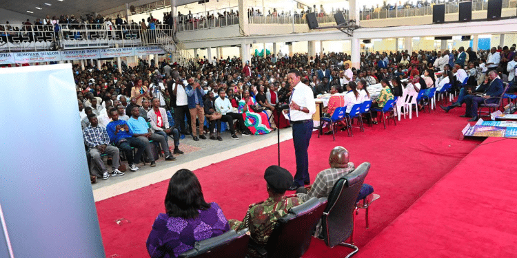 Labour Cs Alfred Mutua Launching A Job Recruitment Drive Under The ???????????????? ???????????????????? Initiative At ???????????????????? ???????????????????????? ????????????????????????????????, ????????????????????????????????, ???????????????????????????? On March 5, 2025. Photo/Mutua X.