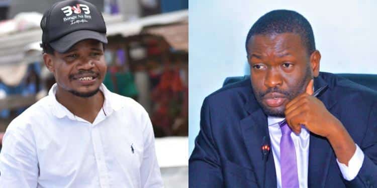 Salasya Counters Sifuna In A Scathing Attack A Collage Of Nairobi Senator Edwin Sifuna And Mumias East Mp Peter Salasya Photo/Peter Salasya/ Citizen.
