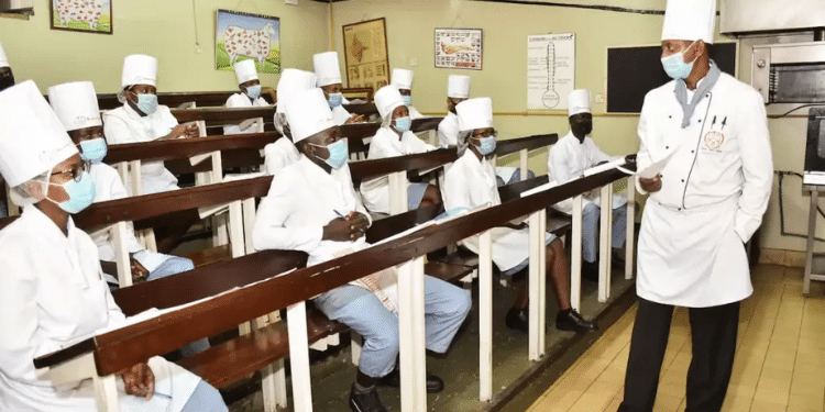 Utalii College Announces Catering Courses For Students With Grades C+ To D Catering Students At Kenya Utalii College Photo/Utalii College