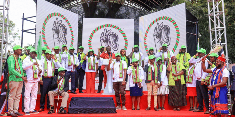 Gachagua Speaks After Gunshots During His Dcp Party Launch