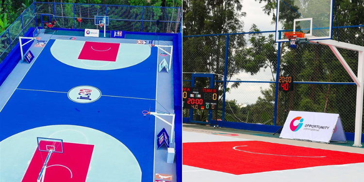 Nba Africa Unveils New Basketball Court In Kiambu, Kenya