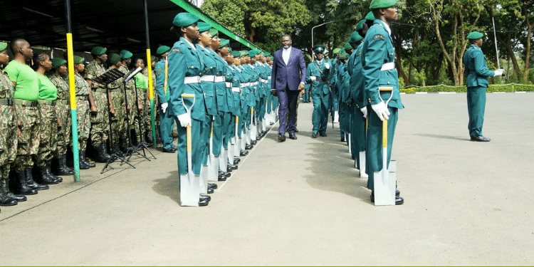 Cs Ruku Orders Immediate Suspension Of 3 Nys Senior Managers Cs Geoffrey Ruku During The Official Handover Ceremony Of The Nys Council Chair At The Nys Headquarters In Ruaraka On May 29, 2025 Photo/ Ruku