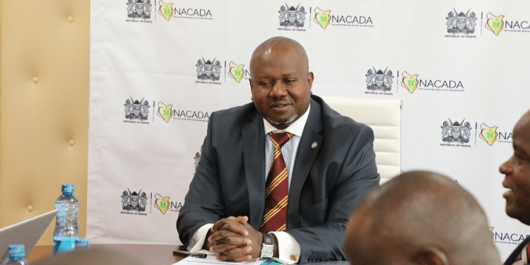 Nacada'S Ceo, Dr. Anthony Omerikwa During A Past Press Briefing. He Revealed That Out Of 255 Facilities Inspected By Nacada, Only 139 Are Accredited. Photo/Nacada