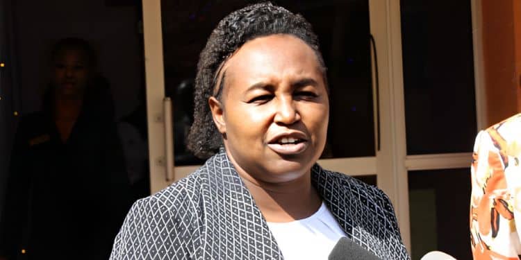 Aldai Member Of Parliament (Mp) Marianne Kitany. 