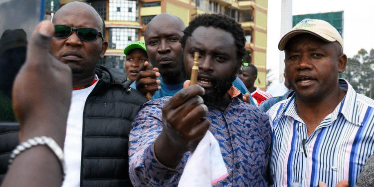 Tensions Flared In Kakamega On Saturday, May 24, As Violent Confrontations Broke Out Ahead Of A Scheduled Democracy For The Citizens Party (Dcp) Rally.