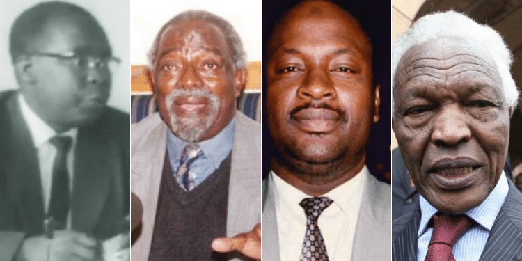 Meet Five Men Who Served As Cotu Bosses Before Atwoli Atwoli And Five Men Have Served As Cotu Secretary General