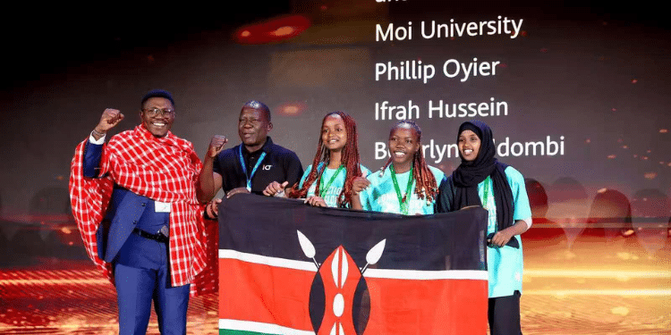 Jkuat And Other Kenyan Universities Dominate Awards At Huawei Global Ict Competition