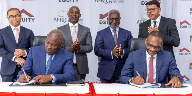 Equity Group Ceo, Dr. James Mwangi And Agf Cfo Jules Ngankam